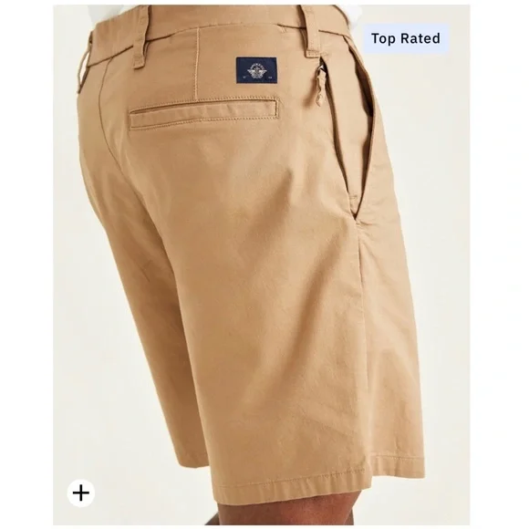 DOCKERS Men's Straight Fit Supreme Flex Ultimate 9.5" Shorts Size 48 - Picture 3 of 11